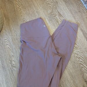 lululemon athletica High-Rise Mauve Leggingss